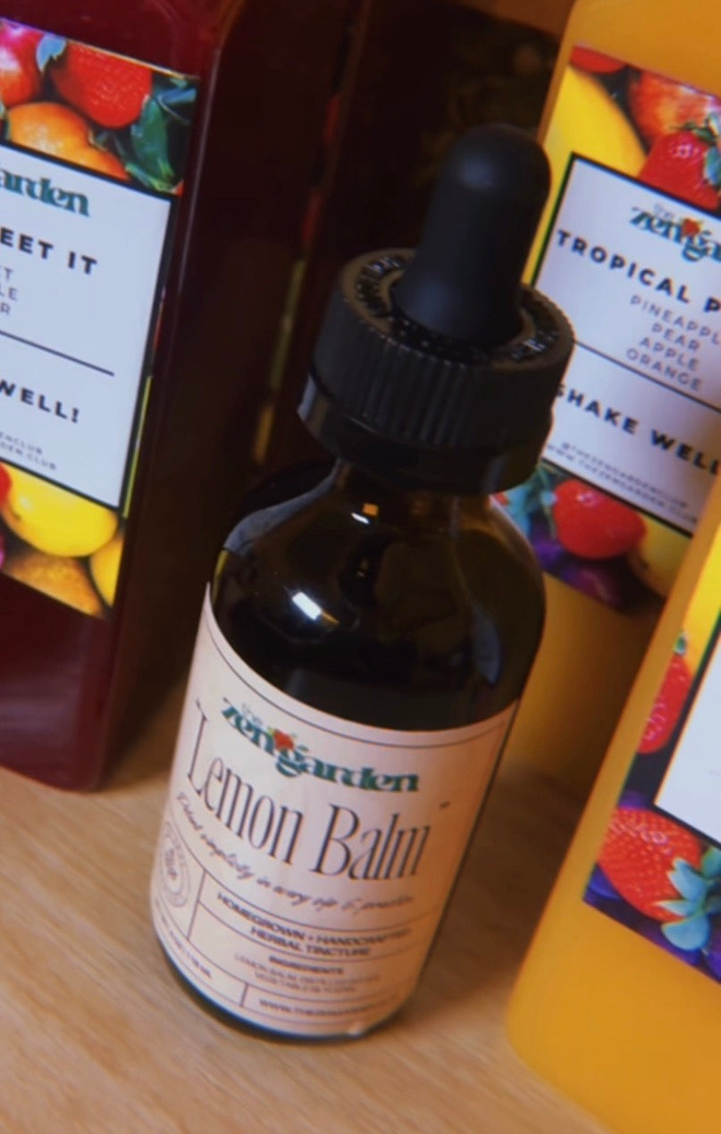 Lemon Balm Tincture | Handcrafted Calm in a Bottle